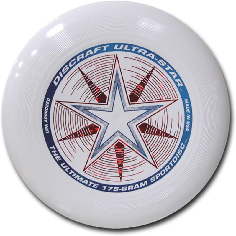 Discraft 175g Ultimate Disc Bundle (3 Discs) White, Orange & Glow - Image 2