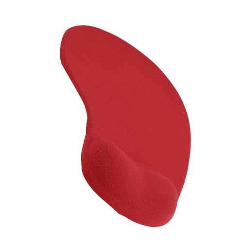 uxcell Silicone Gel Home Desktop AntiSlip Wrist Rest Support Mouse Pad Mat Red - Image 3