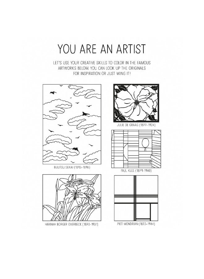 Out of Your Mind: A Journal and Coloring Book to Distract Your Anxious Mind