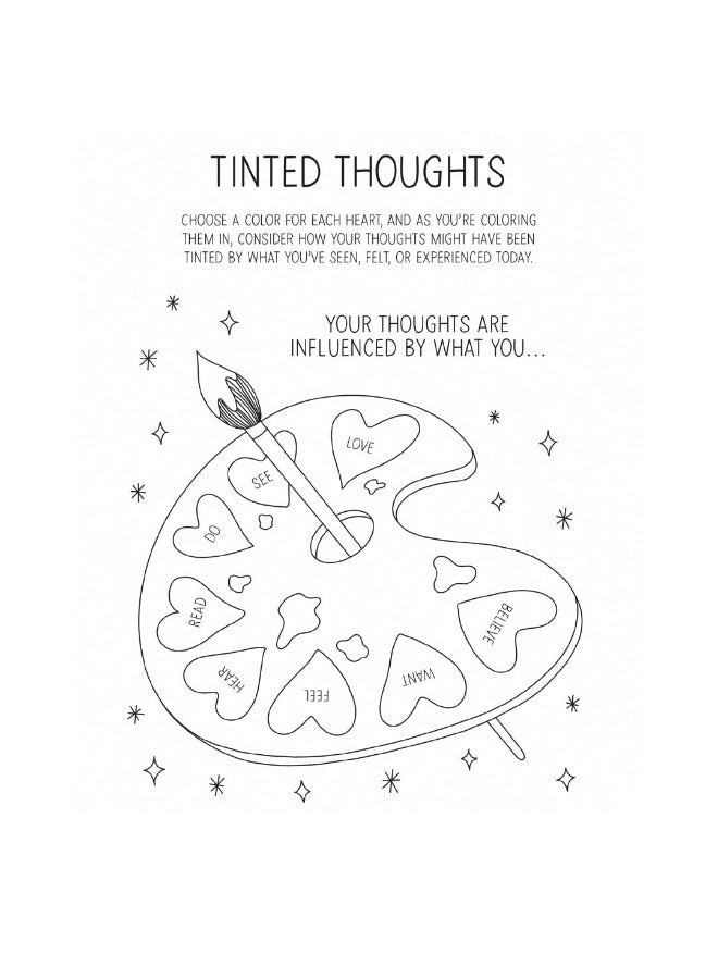 Out of Your Mind: A Journal and Coloring Book to Distract Your Anxious Mind
