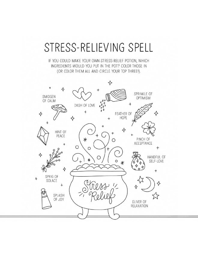 Out of Your Mind: A Journal and Coloring Book to Distract Your Anxious Mind