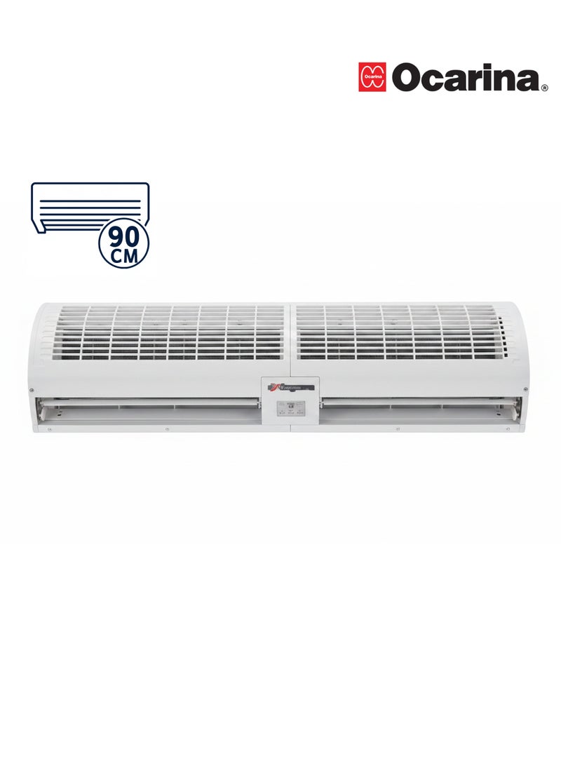 ocarina Air curtain - 90 cm - Air flow 1600 m³/h - 100 W Equipped with door sensor and remote control 220 V 60 Hz - OCRACHFM209Q - Image 1