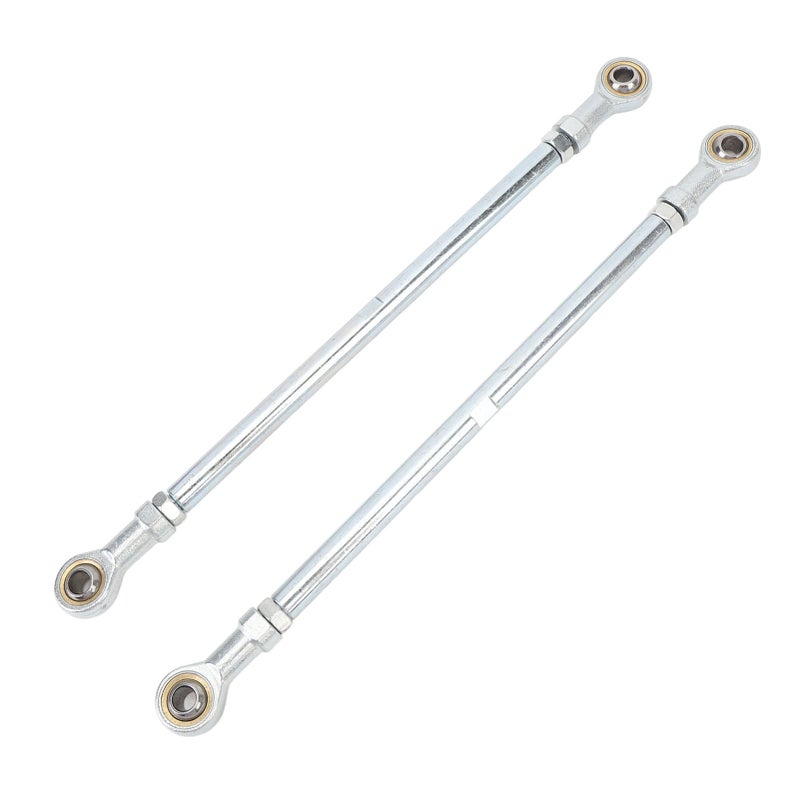 1 Pair 295mm 8mm Steering Tie Rod Kit Steel Alloy High Strength Long Lasting for Go Kart ATV Racing Cart - Image 3