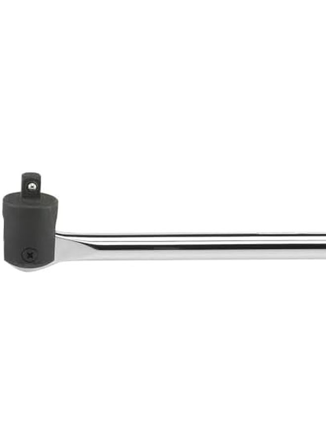 Neiko 00338A 3 8 Inch Drive Premium Breaker Bar 15 Inches Long Nut Breaker Bar 180 Degree Flex Cr Mo Head With Cr V Steel Construction  - Image 2