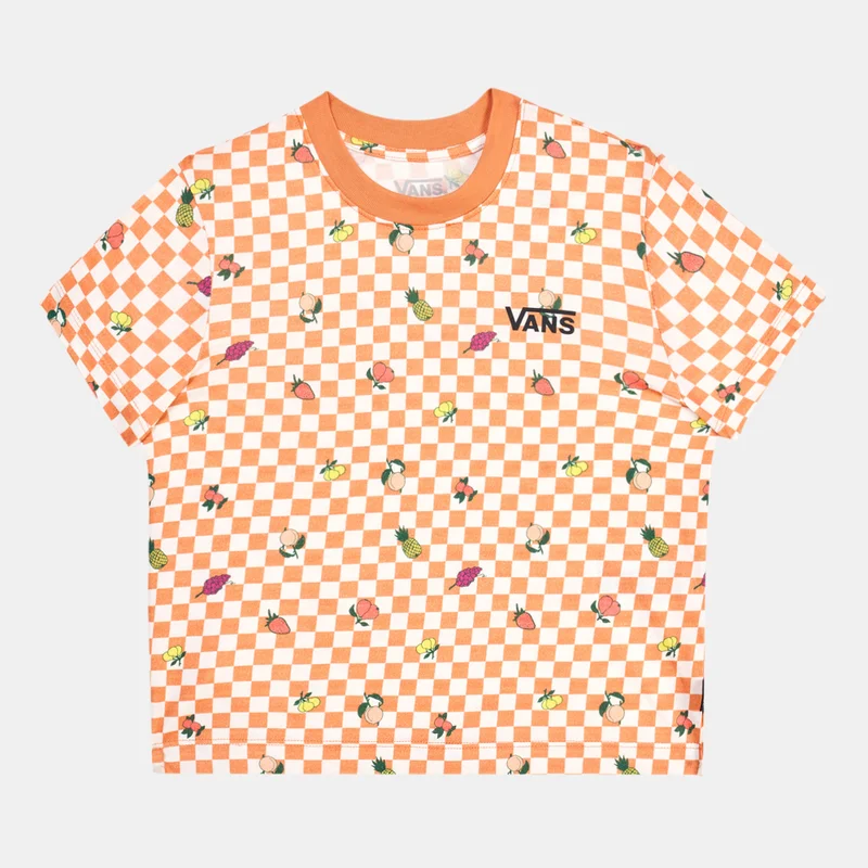 VANS Kids' Fruit Checker Boxy T-Shirt