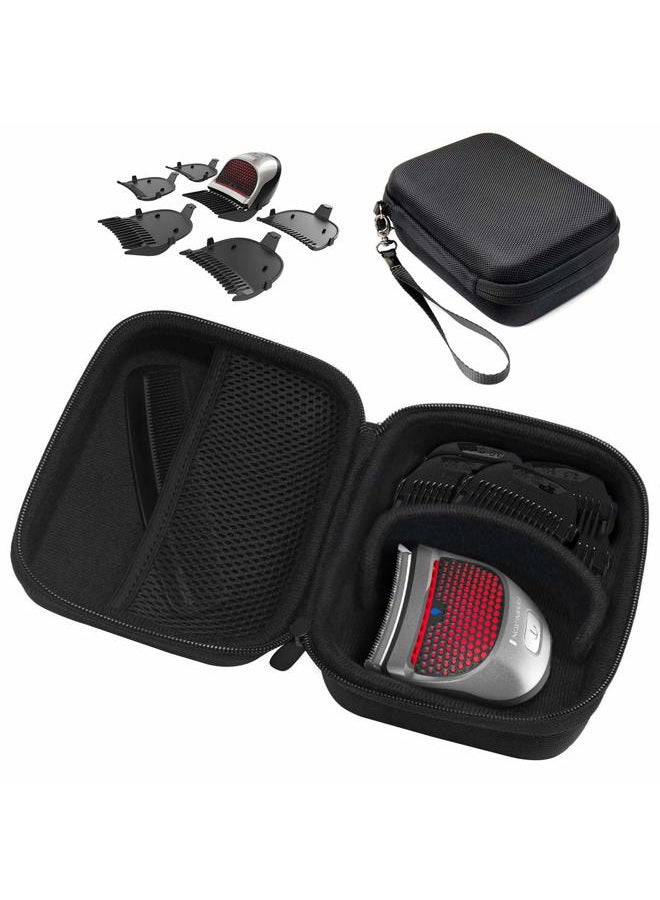 CaseSack Carrying Case for Remington HC4250 Shortcut Pro Self-Haircut Kit, Beard Trimmer, Hair Clippers, Smart Divider to Make compartments for Haircut and Combs/Accessories Separated, mesh Pocket - Image 1
