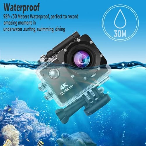 DIVINE Digital Camera 4K 48MP Kids Camera, Dual Screen & Autofocus Point and Shoot Digital Cameras with 64GB SD Card, 16X Zoom, Built-in Batteries (DDC-75) - Image 3
