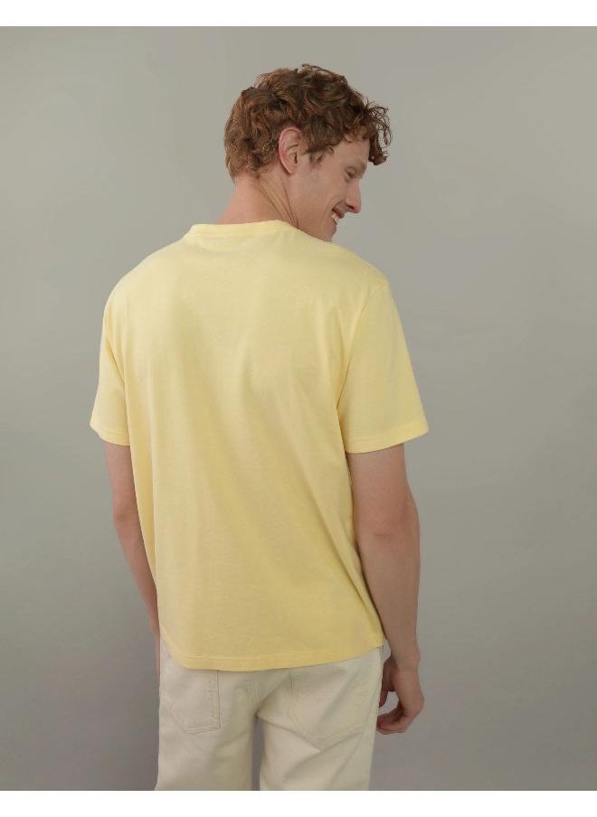 American Eagle Logo Graphic Crew Neck T-Shirt  - Image 2