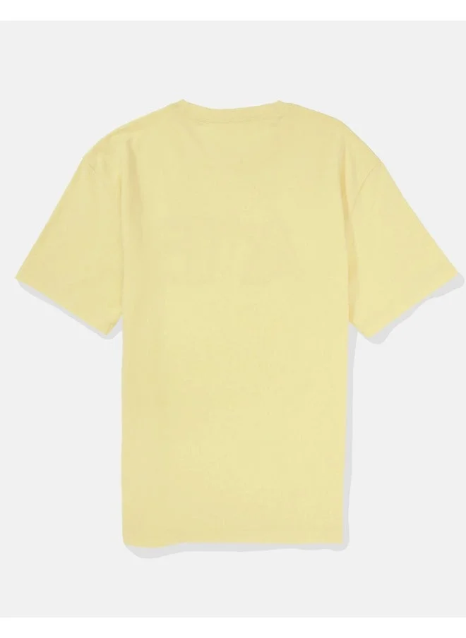 American Eagle Logo Graphic Crew Neck T-Shirt