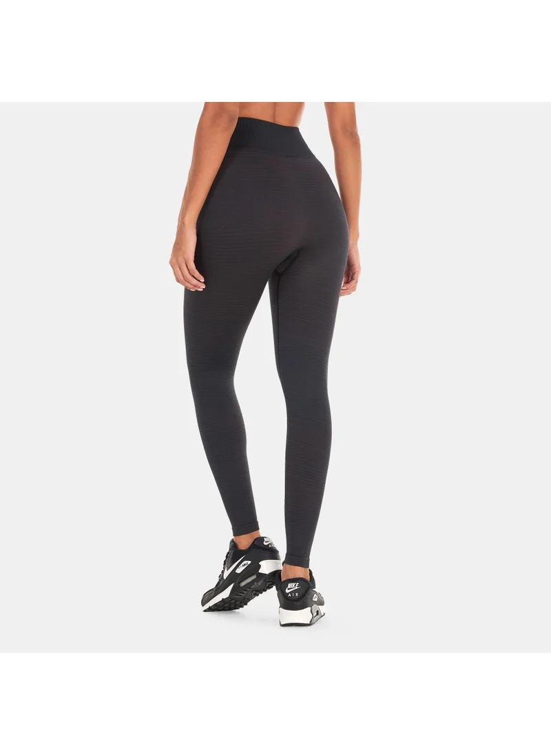 SQUATWOLF Women's Infinity Stripe Seamless Leggings