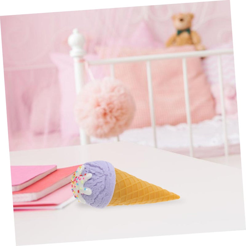 Realistic Fake Ice Cream Cone Toy Simulation Dessert Model Decoration - Image 5