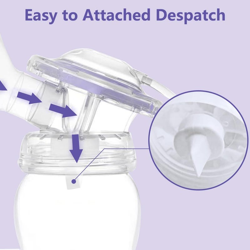 IVARONAL 6PC Duckbill Valves Compatible with Lansinoh Pumps Parts and Hand Pump, Replacement to Lansinoh Signature Pro Smartpump Manual Pump, for lansinoh Breast Pumps Duckbill Valves Parts - Image 5