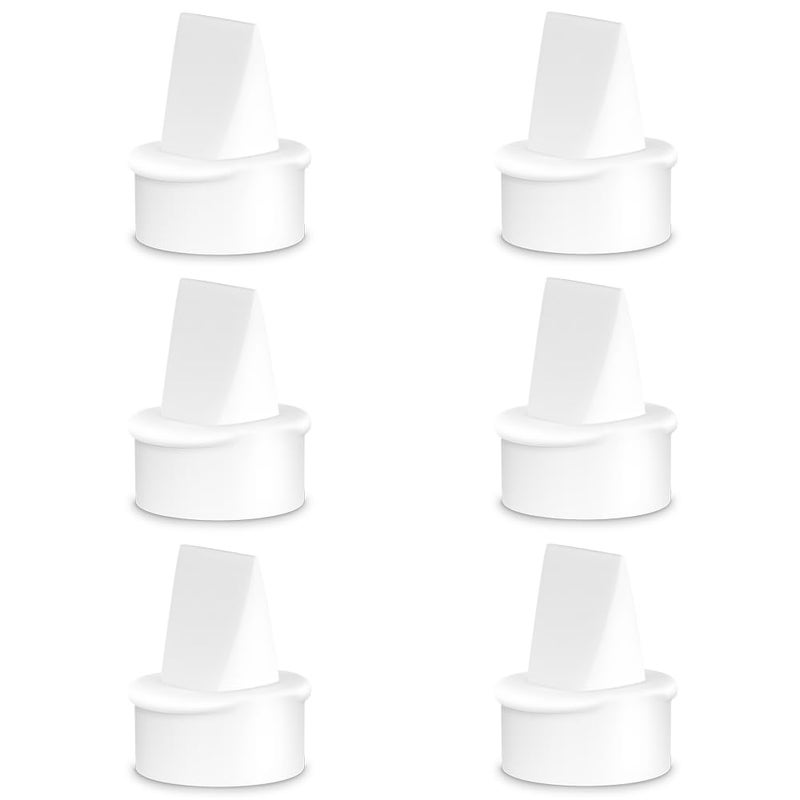 IVARONAL 6PC Duckbill Valves Compatible with Lansinoh Pumps Parts and Hand Pump, Replacement to Lansinoh Signature Pro Smartpump Manual Pump, for lansinoh Breast Pumps Duckbill Valves Parts - Image 1