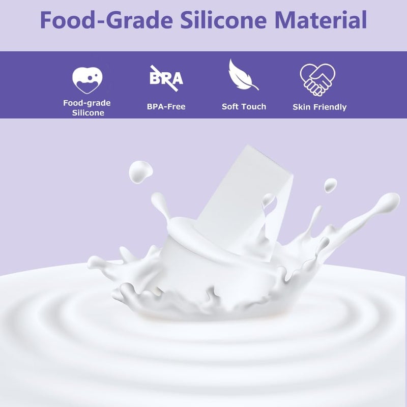 IVARONAL 6PC Duckbill Valves Compatible with Lansinoh Pumps Parts and Hand Pump, Replacement to Lansinoh Signature Pro Smartpump Manual Pump, for lansinoh Breast Pumps Duckbill Valves Parts - Image 3