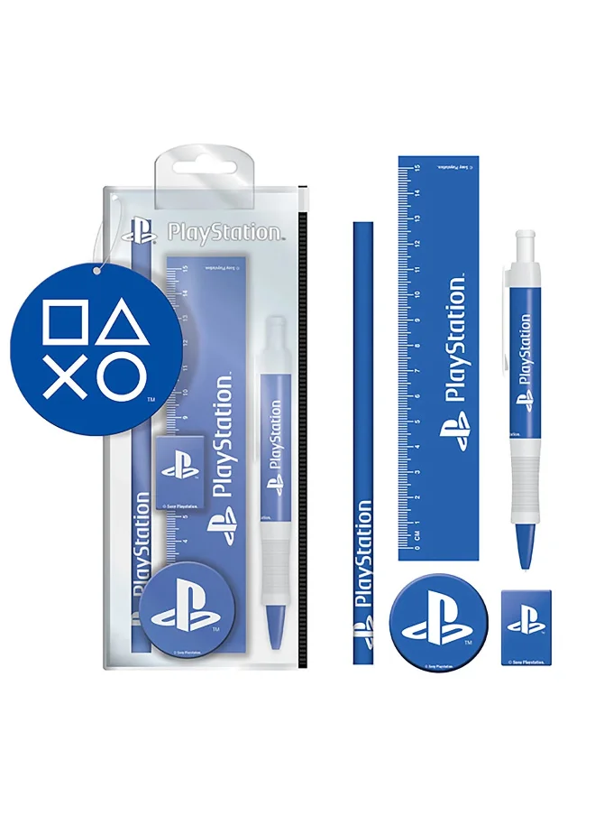 Pyramid PlayStation (Classic White & Blue) Stationery Set
