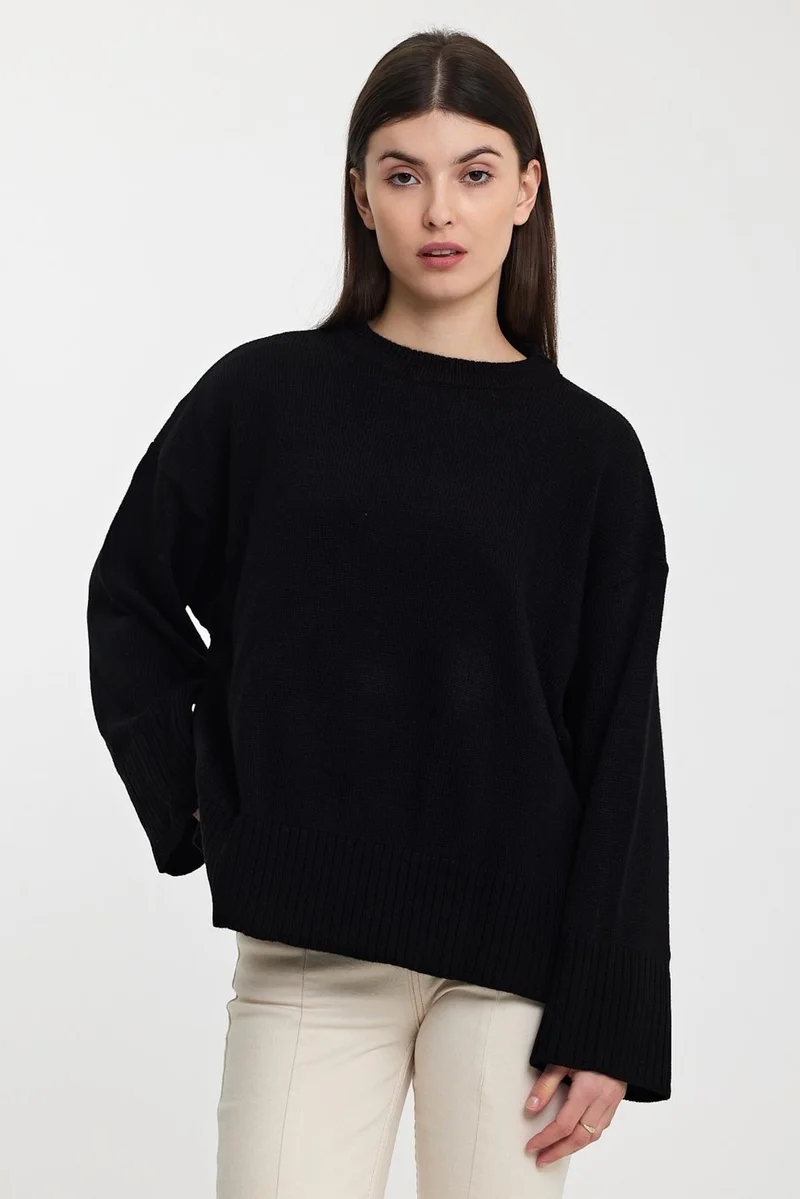 الكسندر جاردي Alexandergardı Oversize Basic Sweater(A92145-S)