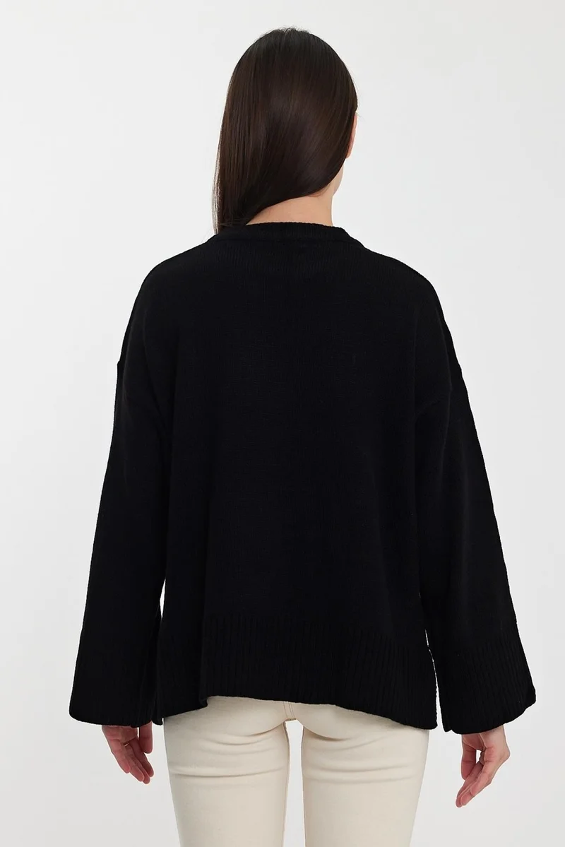 الكسندر جاردي Alexandergardı Oversize Basic Sweater(A92145-S)