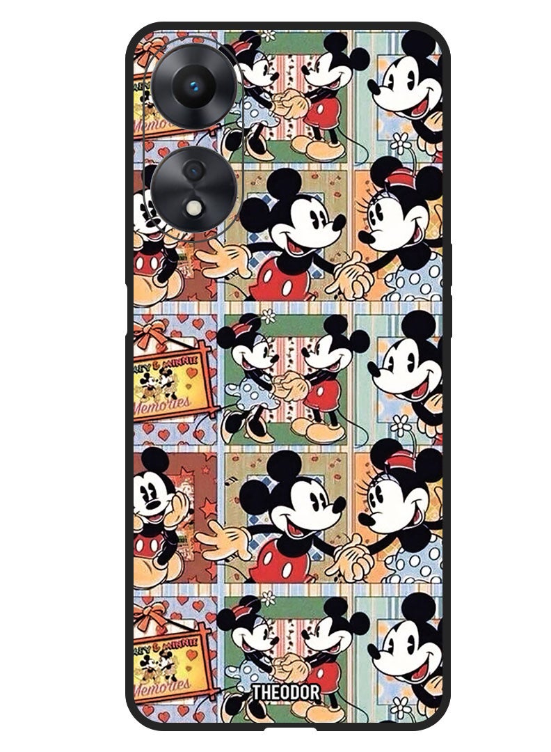 Theodor Protective Case Anti Scratch Shock Proof Bumper Cover For Oppo F23 5G Mickey Disney (2) - Image 1