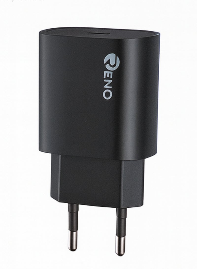 Reno RC-88 25W PD Fast Wall Charger with USB-C Port - Image 2