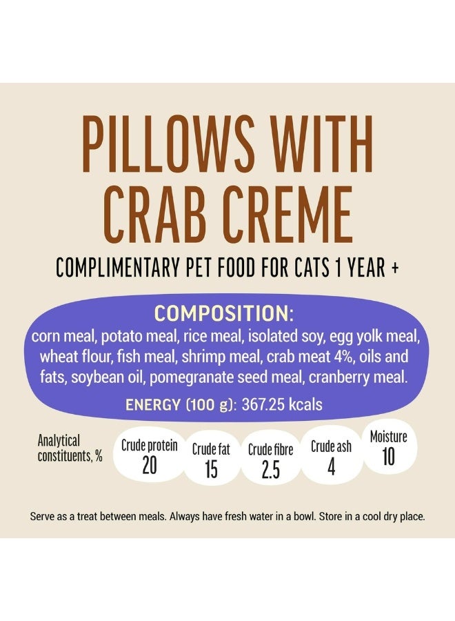 Cat Fest Pack of 2 Cat Fest Pillows With Crab Cream[Weight - 30g] - Image 3