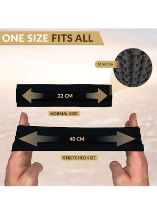 Non-Slip Headband Set, 2-Piece, 22cm – Silicone Grip for Intense Workouts - view 3