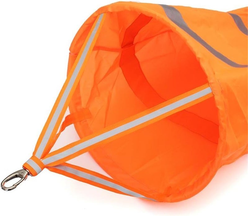 Bettli Bettli Airport Windsock RipStop Outdoor Rainbow Wind Measurement Sock Bag with Reflective Belt 60 - Image 2