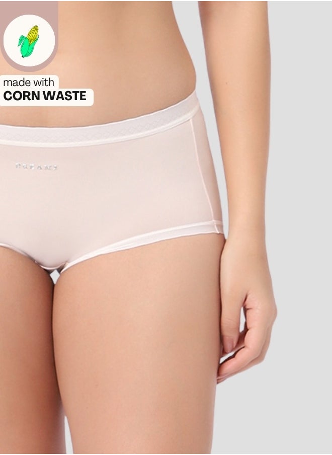 Intimate Queen Corn Bae Lacy Boyshorts – CloudSoft Luxury, Made from Corn Fiber | Soothes Skin, No Roll-Ups  - Image 1