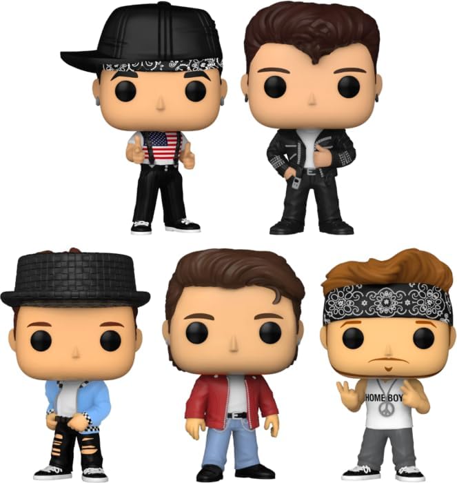 Funko NKOTB Funko POP New Kids on The Block Band 5Pack Exclusive Pop Vinyl Figures 65234 - Image 3