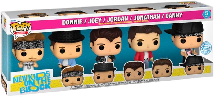 Funko NKOTB Funko POP New Kids on The Block Band 5Pack Exclusive Pop Vinyl Figures 65234 - Image 4