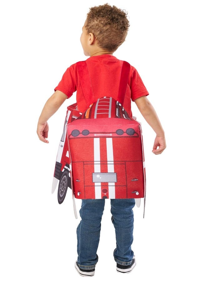 Seasons Fire Truck Halloween Costume for Toddlers, Size 3-4T, DIY Design - Image 3
