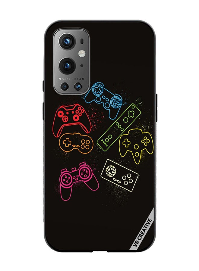 VR CREATIVE Protective Case Cover For OnePlus 9 Pro Ps5 Remotes Design Multicolour - Image 1