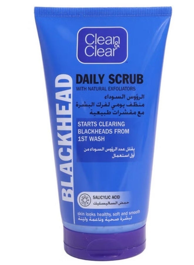 Clean & Clear Clean and Clear | Blackhead Clearing Daily Scrub, 150ml - Image 1