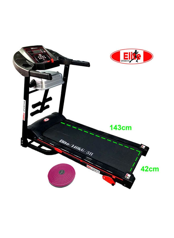 Elite - Electric Treadmill 3HP AC – 140kg Capacity - Image 1