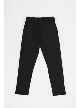 mmetalic Black Thick Cotton Elastic Waist Side Pocket 5-6-7-8-9-10-11-12 Years Old Boy Tracksuit Bottoms  - Image 5
