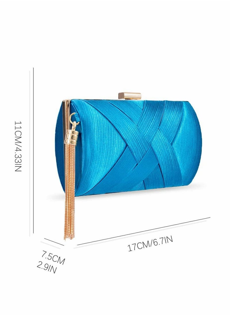 SYOSI - Womens Evening Clutch Bag Designer Evening Handbag, Lady Party Clutch Purse - Image 1