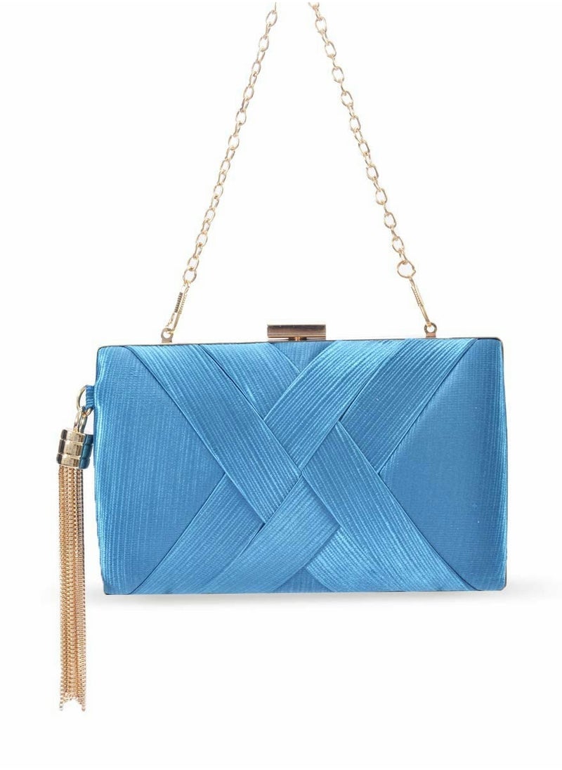 SYOSI - Womens Evening Clutch Bag Designer Evening Handbag, Lady Party Clutch Purse - Image 1