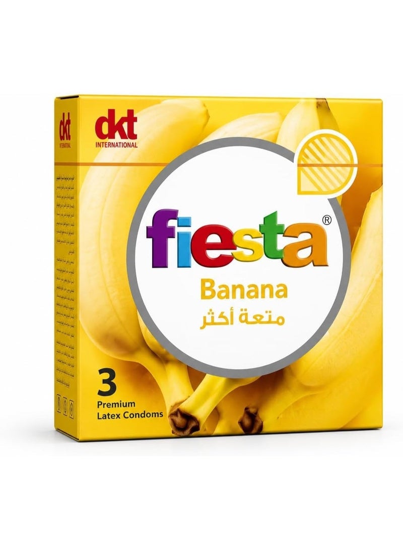 FIESTA Flavors Set Condoms - 4 Box 3 Pieces - Image 5