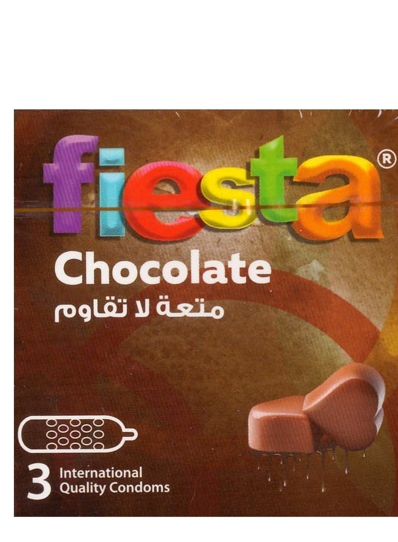 FIESTA Flavors Set Condoms - 4 Box 3 Pieces - Image 3