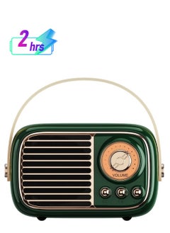 GREATNICE Small Bluetooth Speaker, Portable Wireless Speaker with USB Charger, Retro Style Lightweight for Home Decr, Hotel, Travel,Gift  - Image 1