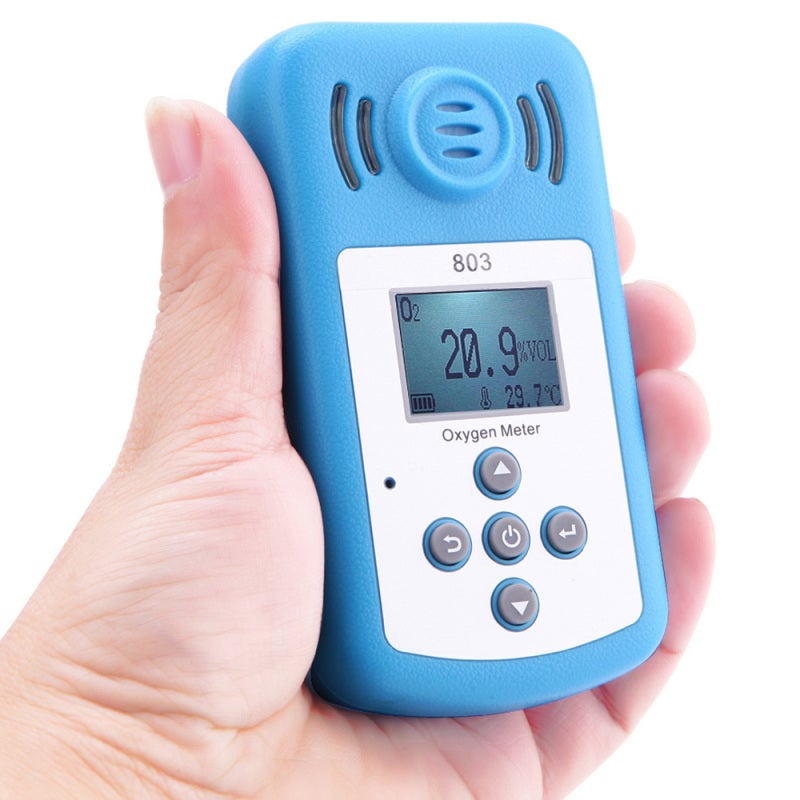 Oxygen Meter Portable Oxygen(O2) Concentration Detector with LCD Display and Sound-light Alarm - Image 3