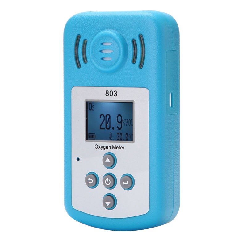 Oxygen Meter Portable Oxygen(O2) Concentration Detector with LCD Display and Sound-light Alarm - Image 1