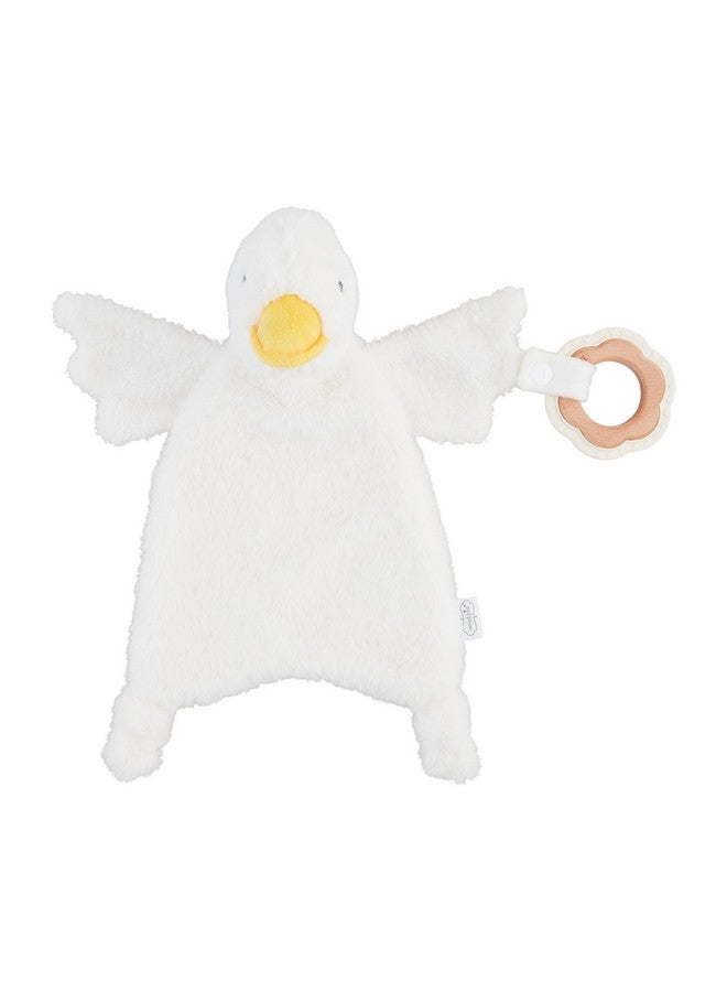 Mud Pie Kids Duck Teether Woobie; 10" X 6 1/2"