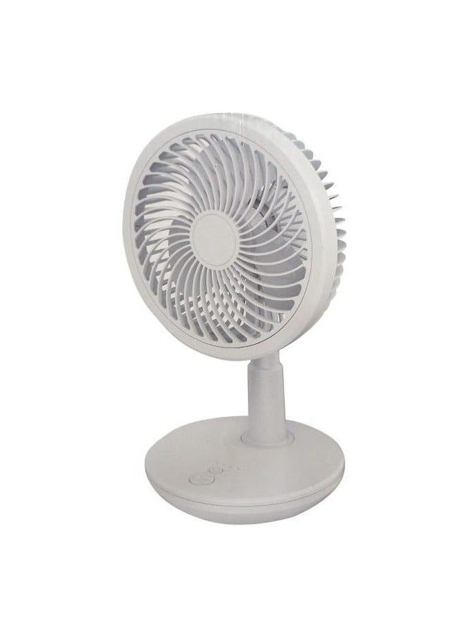 Deepking DK-123 8" Head-Shaking Fan: Compact, Powerful, and Modern Cooling Solution with 3000mAh Battery and LED Display