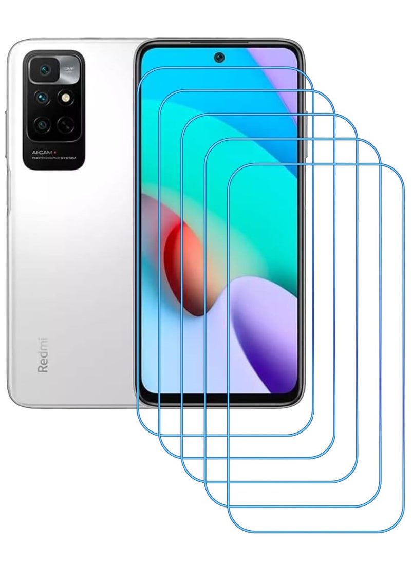 ACLIX 5 Pieces Antistatic ESD Dustproof Premium Quality High Definition Clear Tempered Glass Screen Protector Designed For Xiaomi Redmi Note 11 4G - Image 1