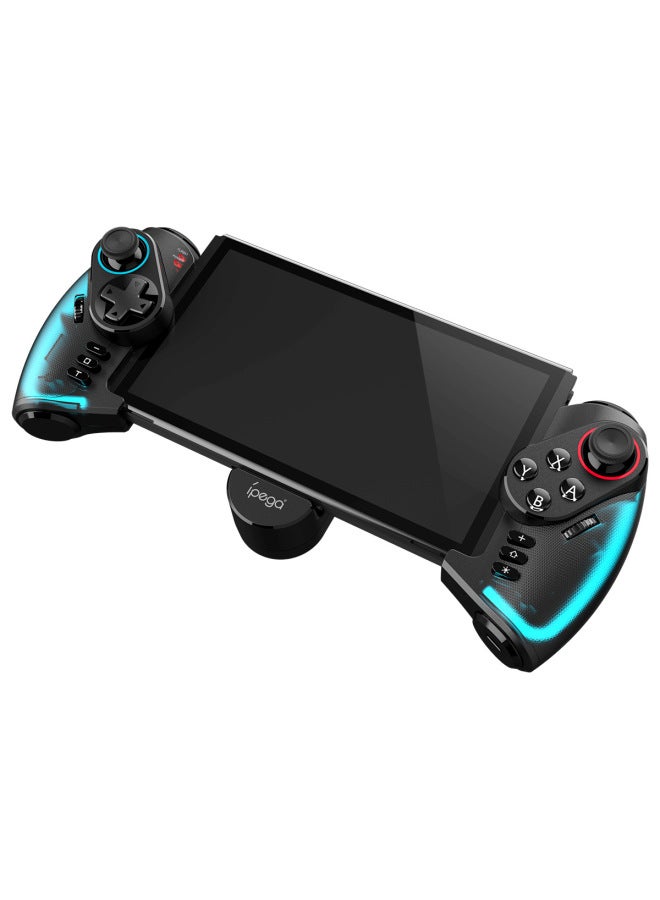 أبيجا مقبض ألعاب مضيء قابل للتبديل NS OLED محمول بمقبض داخلي Jet Warrior مع اهتزاز مستمر وحساس للشعر - Image 1