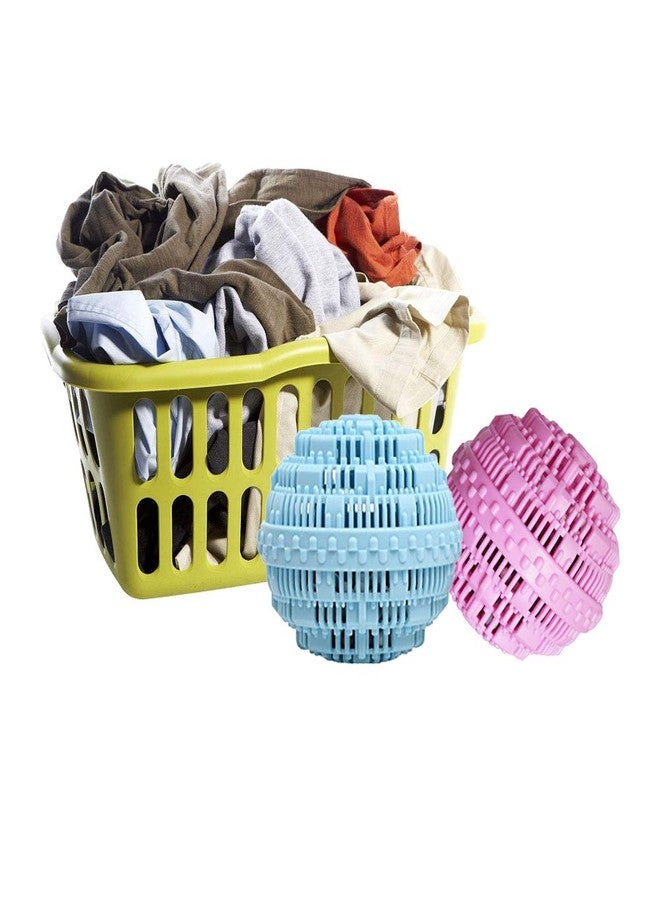 BERON Eco-Friendly Wash Ball Super Laundry Balls for 1500 Washings,Set of 2(Light Blue and Light Purple) - Image 5
