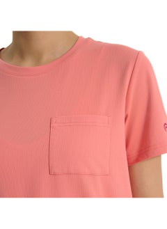 Athlex Women's Salmon T-shirt, Outventure, UPF Protection, +ADD QUICKDRY Technology, Breathable Fabric, Ideal for Hiking and Outdoor Activities  - Image 5
