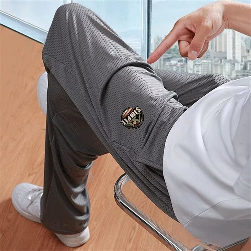 American Style Men'S Pants Spring High Street Trendy Brand Outdoor Pants Summer Loose Straight Casual Long Pants - Image 2