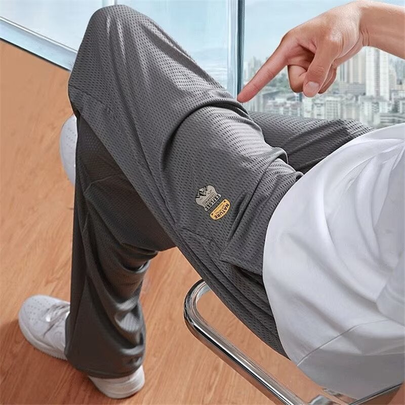 American Style Men'S Pants Spring High Street Trendy Brand Outdoor Pants Summer Loose Straight Casual Long Pants - Image 1