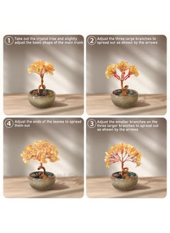 Generic Crystal Tree of Life,Lucky Tree,Healing Money TreePositive Energy,Energy Decorations Home Office Desk Living Room Feng Shui Decor for Luck,Birthday Gifts for Women Men (Citrine)  - Image 4